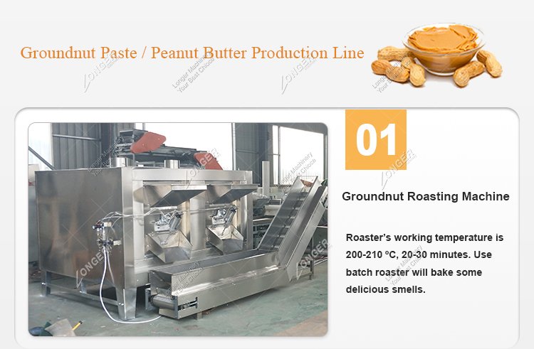 Groundnut Paste Production Line Manufacturer