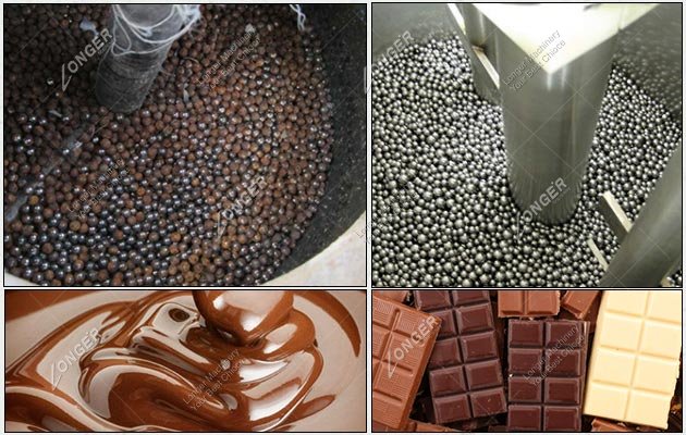 1000 kg/h Ball Mill Machine for Chocolate Making