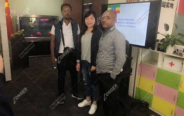 Sesame Roasting Machine Sold to Ethiopia