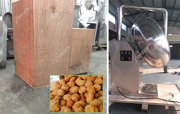 Peanut Coating Machine Shipped to Nigeria