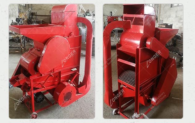 300 -500 KG/H Groundnut Decorticator Machine Price