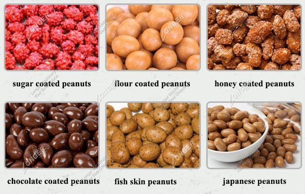 Produciton Process of Coated Peanut