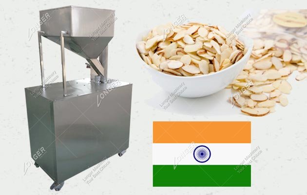 Stainless Steel Almond Slicing Machine in India