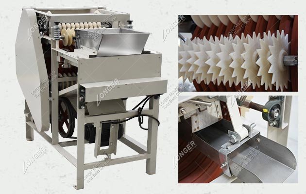 High Efficiency Broad Bean Peeling Machine