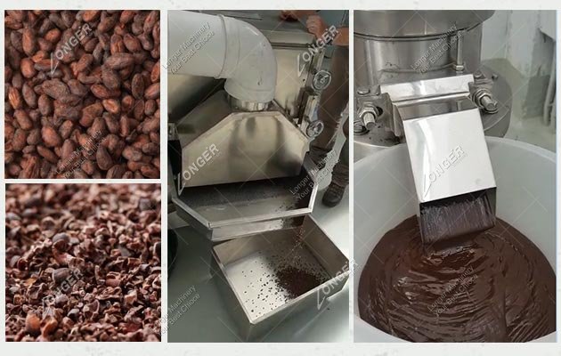 Industrial Cocoa Liquor Manufacturing Process