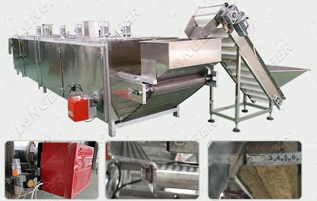 Egusi Melon Seeds Roasting Machine China Supplier