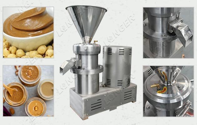 200 KG Hazelnut Butter Grinding Machine Stainless Steel