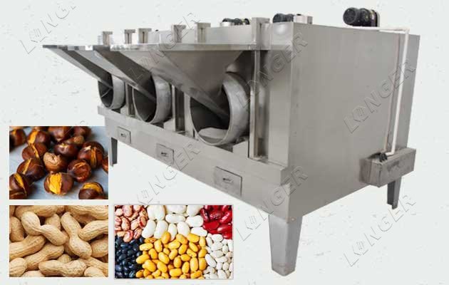 Industrial Use Chestnut Roasting Machine