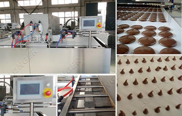 Fully Automatic Chocolate Chips Making Machine
