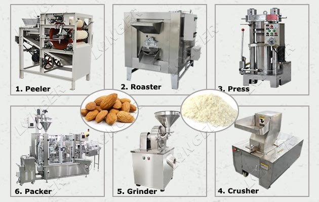 Defatted Almond Flour Production Line for Sale