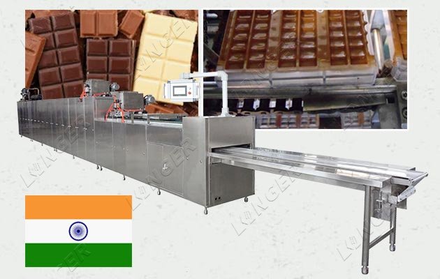 Multifunctional Chocolate Bar Making Machine in India