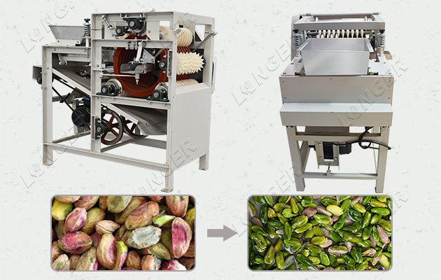 Patent Wet Pistachio Peeling Machine for Sale