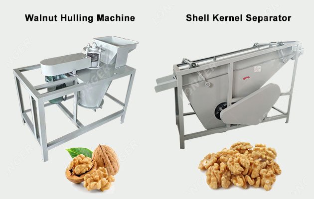 Industrial Walnut Hulling Processing Machine