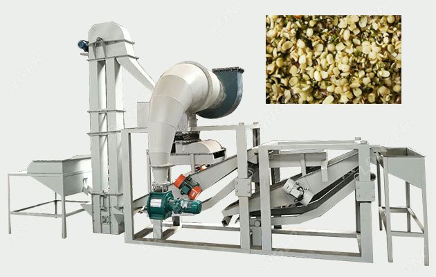 Industrial Hemp Seed Processing Equipment for Sale 300 kg/h