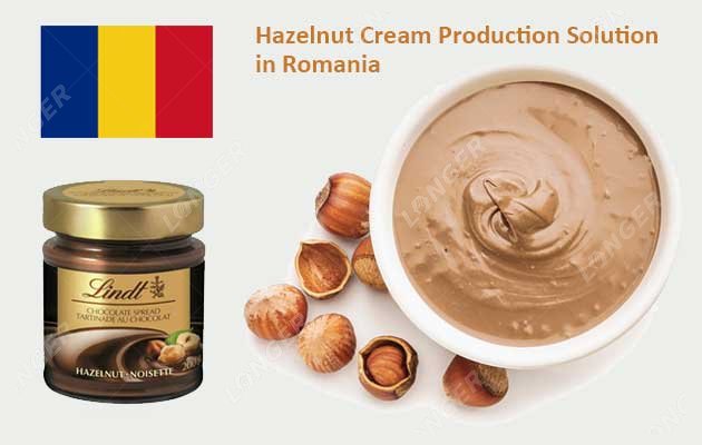 Hazelnut Cream Production Solution in Romania