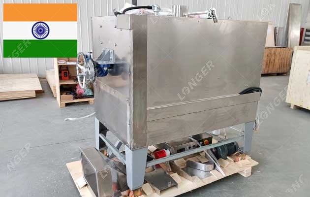 SS Peanut Roasting Machine in India