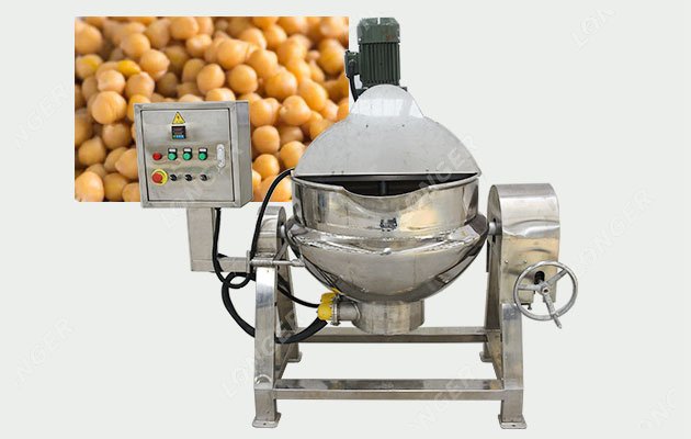 Jacketed Chickpeas Boiling Machine