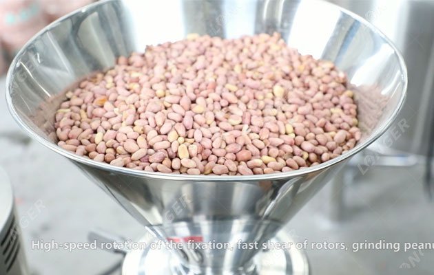 Peanut Butter Production Process-Grinding