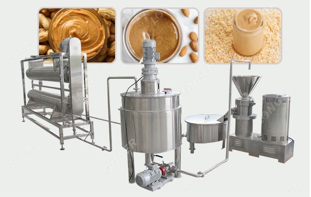 Peanut Almond Butter Cooling Machine LG-LQ3000