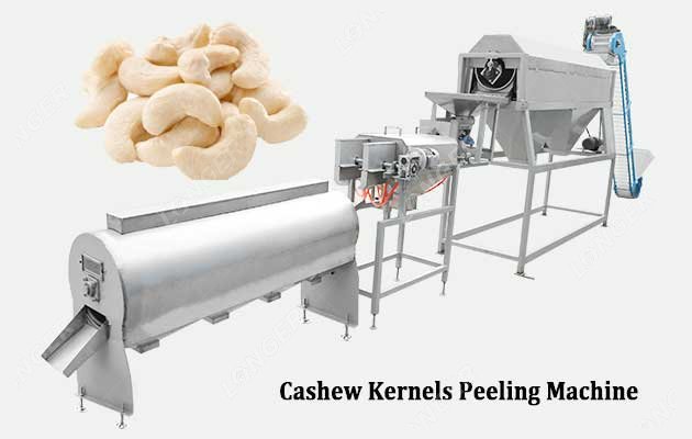 Cashew Kernels Peeling Machine With Air Compressor