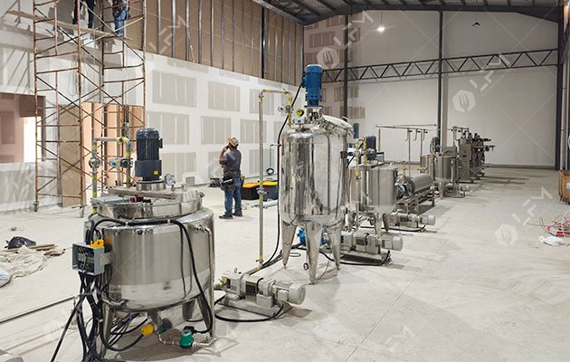 Peanut Butter Production Line In Guatemala