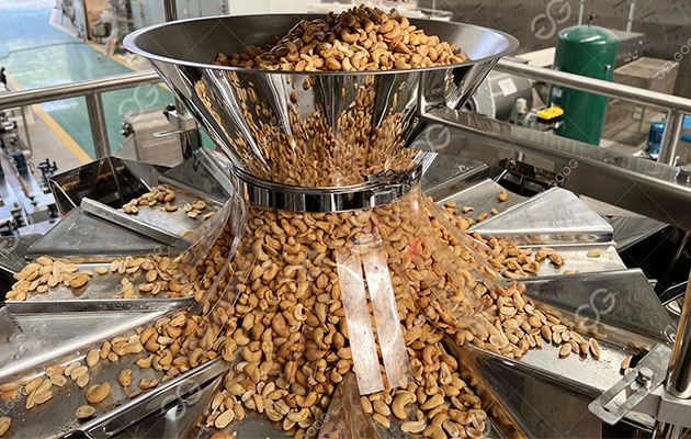 Trial Production of Cashew Roasting Line in Vietnam