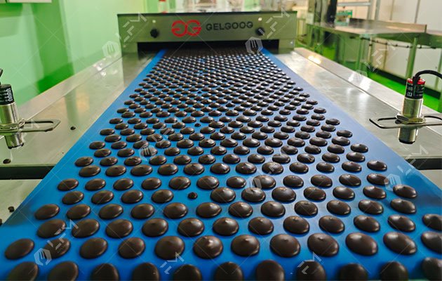 Final Product of Chocolate Drop Making Machine