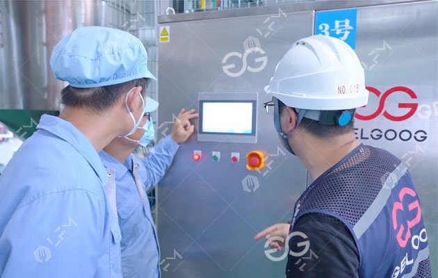 PLC Control Tiger Nut Paste Processing Stages